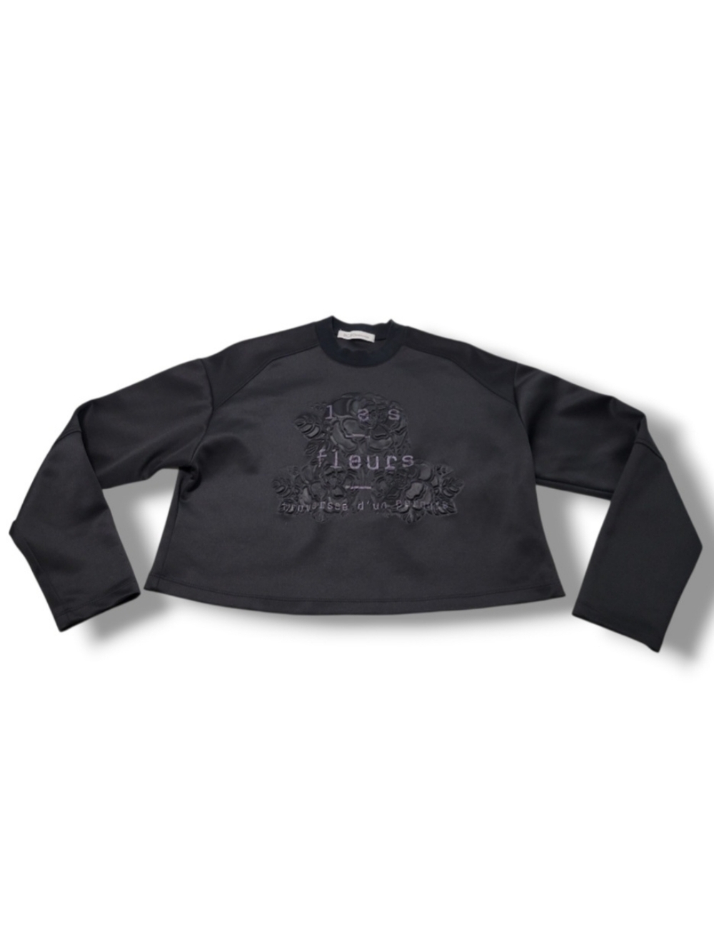 BCBGeneration Sweatshirt Size Large  Women's Sweatshirt Crop Sweatshirt Embossed